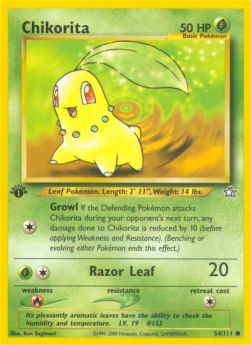 Chikorita - Neo Genesis (Common) [NG-54]