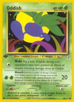 Oddish - Neo Genesis (Common) [NG-68]