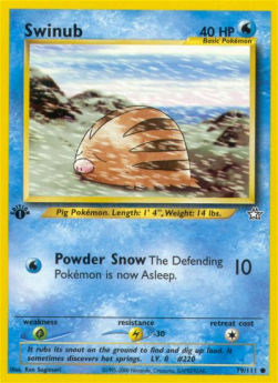 Swinub - Neo Genesis (Common) [NG-79]