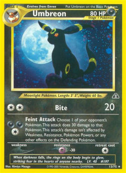 Umbreon - Neo Discovery (Holo Rare) [NDI-13]