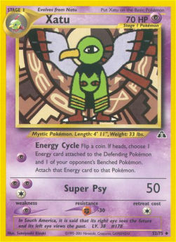 Xatu - Neo Discovery (Uncommon) [NDI-52]