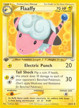 Flaaffy - Neo Revelation (Uncommon) [NR-28]