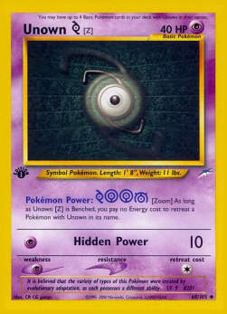 Unown - Neo Destiny (Uncommon) [NDE-60]