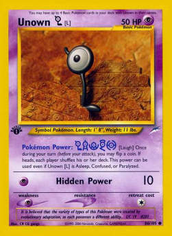 Unown - Neo Destiny (Common) [NDE-86]