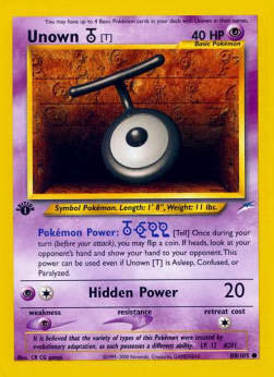 Unown - Neo Destiny (Common) [NDE-88]