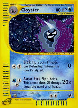 Cloyster - Expedition Base Set (Holo Rare) [EX-8]