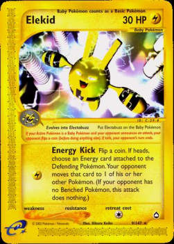 Elekid - Aquapolis (Rare) [AQ-9]