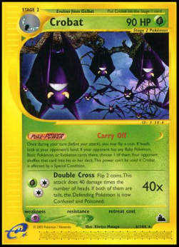 Crobat - Skyridge (Rare) [SK-6]