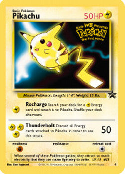 Pikachu - Wizards Black Star Promos (Promo) [WP-4]