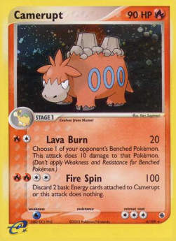 Camerupt - EX Ruby & Sapphire (Holo Rare) [RS-4]