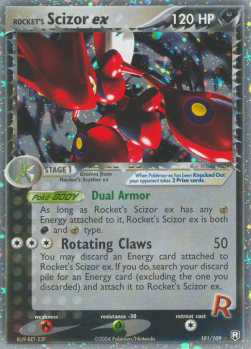Rocket's Scizor ex - EX Team Rocket Returns (Ultra Rare) [TRR-101]