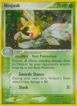 Ninjask - EX Deoxys (Holo Rare) [DX-13]