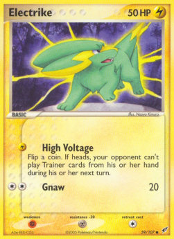 Electrike (High Voltage) - EX Deoxys (Common) [DX-59]