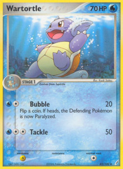 Wartortle - EX Crystal Guardians (Uncommon) [CG-42]