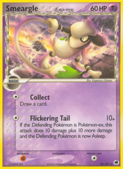 Smeargle δ Delta Species - EX Dragon Frontiers (Uncommon) [DF-39]