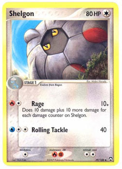 Shelgon - EX Power Keepers (Uncommon) [PK-39]
