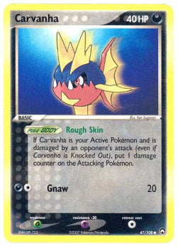 Carvanha - EX Power Keepers (Common) [PK-47]