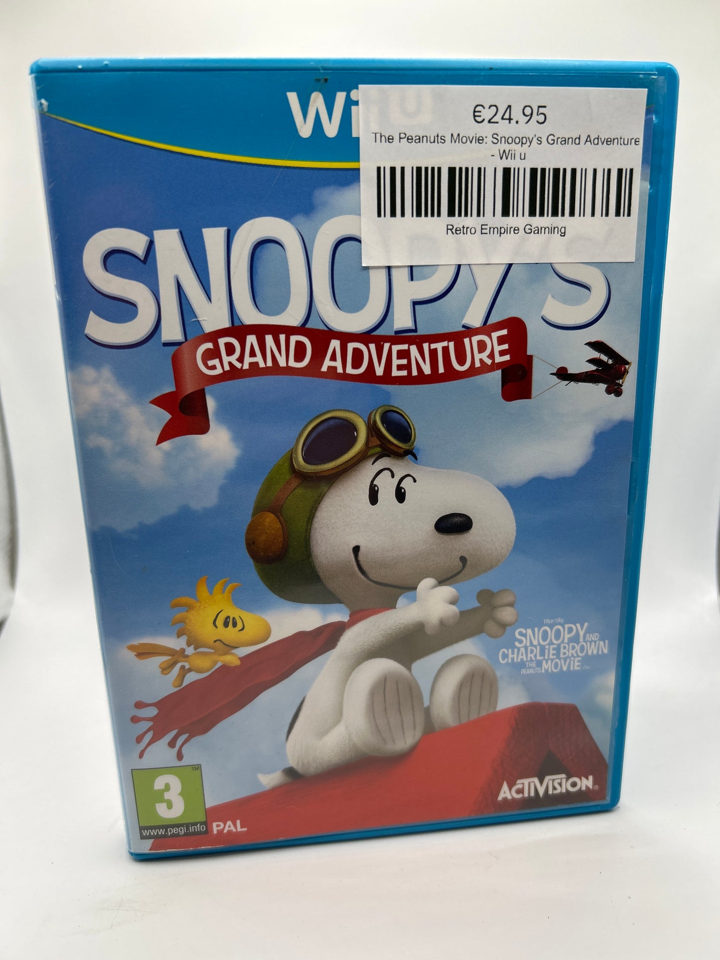 Le film Peanuts : La grande aventure de Snoopy - Wii u