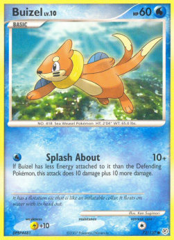 Buizel Lv.10 - Diamond & Pearl (Common) [DP-72]