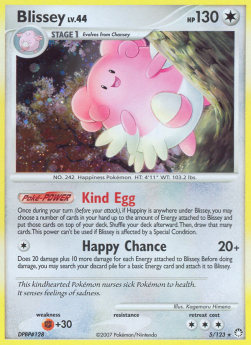 Blissey Lv.44 - Mysterious Treasures (Holo Rare) [MT-5]