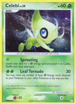 Celebi Lv.39 - Mysterious Treasures (Holo Rare) [MT-7]