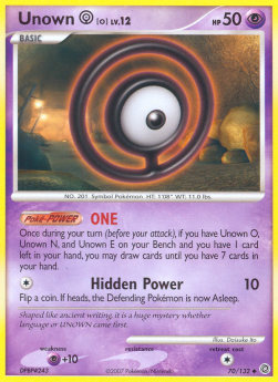 Unown  Lv.12 - Secret Wonders (Uncommon) [SW-70]