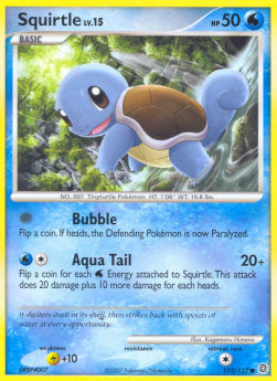 Squirtle Lv.15 - Secret Wonders (Common) [SW-112]