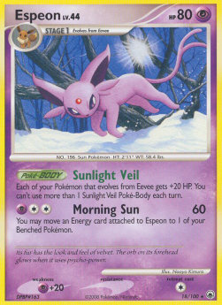 Espeon Lv.44 - Majestic Dawn (Rare) [MD-18]