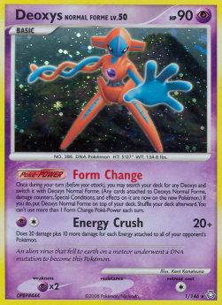Deoxys Normal Forme Lv.50 - Legends Awakened (Holo Rare) [LA-1]