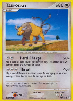 Tauros Lv.26 - Legends Awakened (Uncommon) [LA-74]