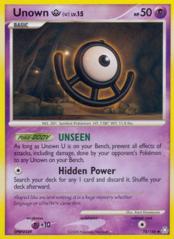 Unown  Lv.15 - Legends Awakened (Uncommon) [LA-78]