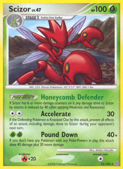 Scizor Lv.47 - Stormfront (Rare) [STF-25]