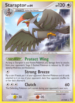 Staraptor Lv.64 - Stormfront (Rare) [STF-27]