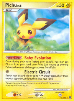 Pichu Lv.8 - Stormfront (Uncommon) [STF-45]