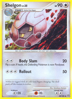 Shelgon Lv.35 - Stormfront (Uncommon) [STF-50]