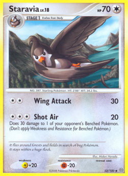 Staravia Lv.18 - Stormfront (Uncommon) [STF-52]