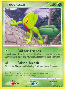 Treecko Lv.11 - Stormfront (Common) [STF-79]