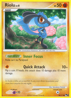 Riolu Lv.6 - POP Series 8 (Common) [POP8-16]