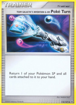 Team Galactic's Invention G-105 Poké Turn - Platinum (Uncommon) [PL-118]