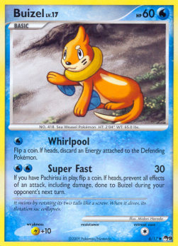 Buizel Lv.17 - POP Series 9 (Uncommon) [POP9-6]
