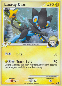 Luxray  Lv.48 - Rising Rivals (Holo Rare) [RR-9]