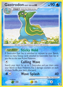 Gastrodon East Sea Lv.40 - Rising Rivals (Rare) [RR-21]