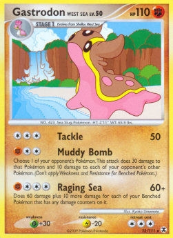 Gastrodon West Sea Lv.50 - Rising Rivals (Rare) [RR-22]