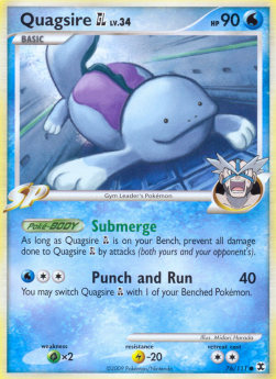 Quagsire  Lv.34 - Rising Rivals (Common) [RR-76]