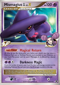 Mismagius  LV.X - Rising Rivals (Ultra Rare) [RR-110]
