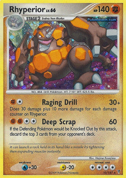 Rhyperior Lv.66 - Supreme Victors (Holo Rare) [SV-10]