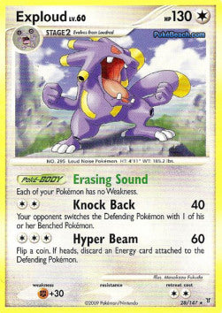 Exploud Lv.60 - Supreme Victors (Rare) [SV-28]