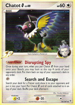 Chatot  Lv.49 - Supreme Victors (Uncommon) [SV-54]