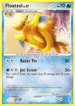 Floatzel Lv.27 - Supreme Victors (Uncommon) [SV-58]