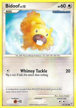 Bidoof Lv.12 - Supreme Victors (Common) [SV-91]